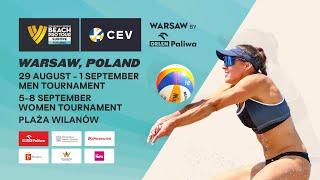 Volleyball World Beach Pro Tour Futures Warsaw by Orlen Paliwa 2024 | Kobiety | Faza Pucharowa