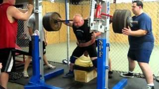 David Shirley 710 lbs squat   The Proving Ground