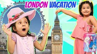 Kids PRETEND Play VACATION Travel | Fun LONDON Vacation | ToyStars