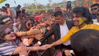 Nani Dasara Movie Promotions In Mumbai | Nani Holi Celebrations | TFPC