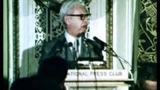 Arthur Goldberg discusses U.S. as a world power 1968