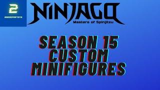 How to make a custom Scuba Kai and Cole! Lego Ninjago Season 15