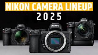 Nikon Upcoming 5 Camera Lineup for 2025