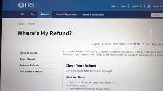 How To Check Your Tax Refund Status