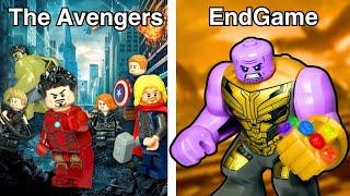 I Built Every Avengers Movie In Lego