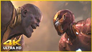 Iron Man vs Thanos | Avengers: Infinity War • Open Matte 4K UHD