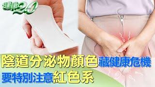 陰道分泌物顏色藏健康危機 紅色系要特別注意 健康2.0 @tvbshealth20