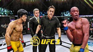 Bruce Lee vs Anderson Silva - EA Sports UFC 3 - Dragon Fight 