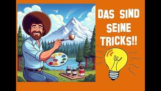 5 geheime Bob Ross Techniken für Acryl | Tutorial | Anfänger | Kunst