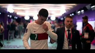 Cristiano Ronaldo crying in tunnel | 4k free clips for editing | no watermark | #4k #fifa