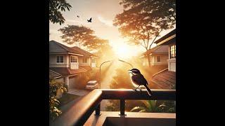 1 Hour of Rare Birdsong & Soothing Morning Ambience  (Lonely Sunday in the Suburbs)