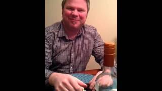 Brother-in-law tries a vegan cupcake