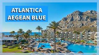 Atlantica Aegean Blue Rhodes | Resort & Room Tour | Food, Pools, Activities & Waterpark