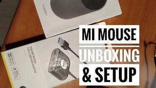 Mi Mouse | Unboxing & Setup | Mobile & Macbook Devices.