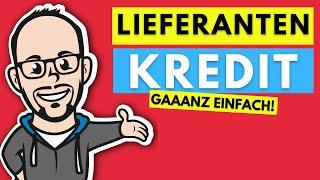 Lieferantenkredit gaaanz einfach! - Kontokorrentkredit, Jahreszinssatz und Skonto berechnen