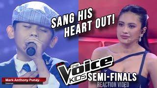 Mark Macmac Punay Sang His Heart Out on ‘SALAMAT’ | The Voice Kids 2024 Semi Finals | Team Julesquad