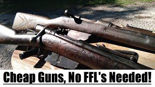 Cheap Surplus Antique Firearms No FFL Needed Rifles Royal Tiger Imports