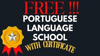 FREE PORTUGUESE LANGUAGE SCHOOL. || APPLY BEFORE 3OTH OF JULY. #gcub #pecg