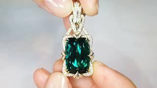 Afghan Indicolite Tourmaline Necklace at 20.64 carats by Kat Florence KF07425