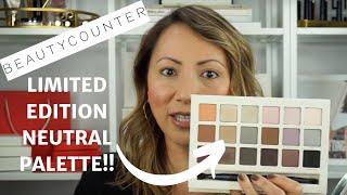 Beautycounter Necessary Neutrals Palette Overview & Tutorial