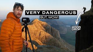 A Dangerous Landscape Photography Hike, But the Reward... Wow.