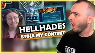 "Hell Hades STOLE MY CONTENT"