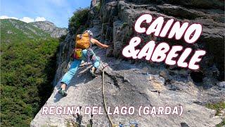 Via CAINO&ABELE (6a): RAMPA ESPOSTA INDIMENTICABILE in PONALE (GARDA) - Arrampicata Multipitch