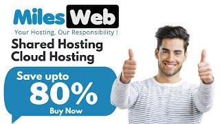 Milesweb hosting Coupon Code | Milesweb hosting Promo Code 2024 | Save up to 80% | Complete Review