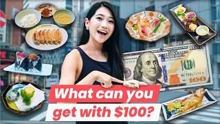 I SPENT 100 DOLLARS in TOKYO: From Street Eats to Hidden Gems & Fine Dining