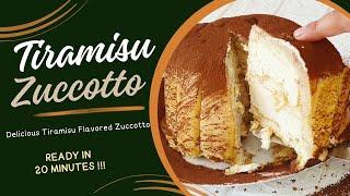 The Italian Dessert that is Becoming Popular on the Web: TIRAMISU ZUCCOTTO Cake!