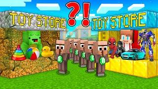 Mikey POOR vs JJ RICH Toy Store Survival Battle in Minecraft - Maizen