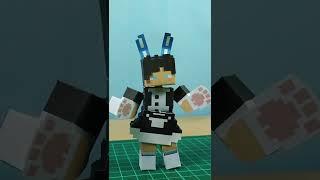 Reedi Jadi MAID LAGI?? Untuk Terakhir Kalinya | Minecraft Papercraft Stop Motion