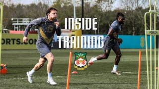 INSIDE TRAINING | Preparations for Wigan Athletic