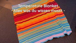 Temperature Blanket – So häkelt man eine Wetterdecke