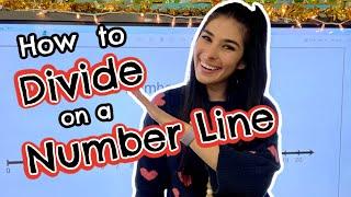 How To DIVIDE on a NUMBER LINE // 3rd Grade COMMON CORE DIVISION STRATEGY