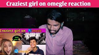 Craziest girl on omegle reaction | Adarsh uc | Cp reacts