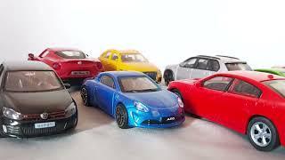 ‼️Car models (toys)‼️ (1:43) Alpine 10, Dodge Charger, Golf GTI... #diecasttoys #cartoy #toycar