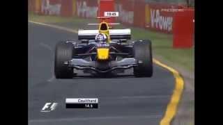 F1 Melbourne 2005 David Coulthard Red Bull Cosworth RB1