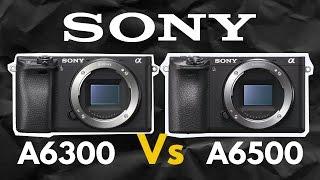 Sony A6500 Vs Sony A6300 - Quick Specs Comparison