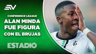 Alan Minda marcó un gol y fue la gran figura del Cercle Brugge | Estadio | Ecuavisa