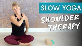 40 Minutes Yoga Therapy for Shoulders. Just Yoga with Rie