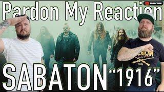 SABATON: 1916 // REACTION