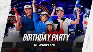 Host unforgettable birthday parties at WARPOINT VR Parks: fun for all ages