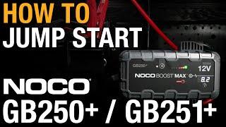 How to Jump Start using NOCO GB250+ / GB251+