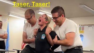 Taser, Taser!!!! Who had the best reaction?