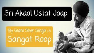 Akaal Ustat Jaap By Giani Sher Singh Ji Sangat Roop