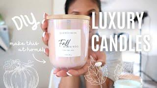 DIY Luxury Iridescent Soy Candles at Home!