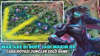 AMPUH BANGET !!! Cara Rotasi Jungler ML Di Solo Rank | Tutorial Aplha Jungler 2024