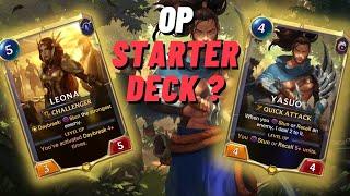 How is this Deck so GOOD !? | LoR | Starter Deck | Legends of Runeterra