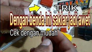 TRIK BIAR SAKLAR APAPUN JADI KUAT ||Trik cek capasitor sederhana